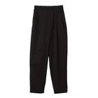 【イーバイエクラ/E by eclat】のタックテーパードパンツ 人気、トレンドファッション・服の通販 founy(ファニー) ファッション Fashion レディースファッション Fashion for Women パンツ Pants & Trousers ストレッチ Stretch, Stretchy Fabric センター Center, Center Line フラップ Flap, Flap Pocket フロント Front, Front Design ポケット Pocket, Pocket Detail 洗える Machine Washable thumbnail ブラック|ID: prp329100003567016 ipo3291000000034941690