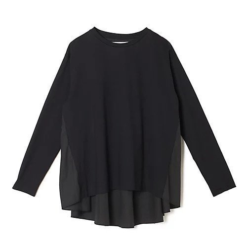 【エクラ/eclat】のバックフレアプルオーバー インテリア・キッズ・メンズ・レディースファッション・服の通販 founy(ファニー) ファッション Fashion レディースファッション Fashion for Women トップス・カットソー Cut & Sew Tops カジュアルプルオーバー・ニットトップス Pullovers & Knit Tops / Casual Pullovers バッグ Bags カットソー Cut and Sewn Top タイプライター Typewriter Fabric, Crisp Cotton フレア Flare, Flared フロント Front, Front Design ベーシック Basic, Essential 別注 Limited Edition, Custom Order 半袖 Short Sleeve, Half Sleeve 洗える Machine Washable 長袖 Long Sleeve, Full Sleeve ブラック|ID: prp329100003567215 ipo3291000000035430855