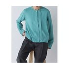 【ヒューマンウーマン/HUMAN WOMAN】のサテンシフォンブラウス 人気、トレンドファッション・服の通販 founy(ファニー) ファッション Fashion レディースファッション Fashion for Women トップス・カットソー Cut & Sew Tops シャツ・ブラウス・オフィスカジュアル Elegant Blouses & Button-Ups おすすめ Recommended / Our Picks インナー Innerwear サテン Satin, Glossy Fabric スタンダード Standard, Basic デニム Denim, Jeans Material フロント Front, Front Design ヘムライン Hemline, Bottom Cut ベスト Vest, Waistcoat ベーシック Basic, Essential ボトム Bottoms, Lower Wear ワイド Wide, Wide Fit エレガント 上品 Elegant thumbnail ミントグリーン|ID: prp329100003576435 ipo3291000000034920666