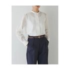 【ヒューマンウーマン/HUMAN WOMAN】のサテンシフォンブラウス ホワイト|ID: prp329100003576435 ipo3291000000035146028