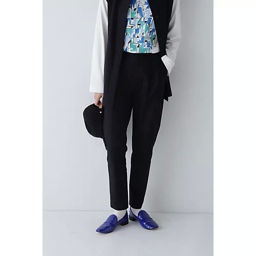 【ヒューマンウーマン/HUMAN WOMAN】の2WAYスリムテーパードパンツ インテリア・キッズ・メンズ・レディースファッション・服の通販 founy(ファニー) 　ファッション　Fashion　レディースファッション　WOMEN　パンツ　Pants　おすすめ　Recommend　スタンダード　Standard　ストレッチ　Stretch　ボトム　Bottom　ロング　Long　定番　Standard　ネイビー|ID: prp329100003578961 ipo3291000000030966551