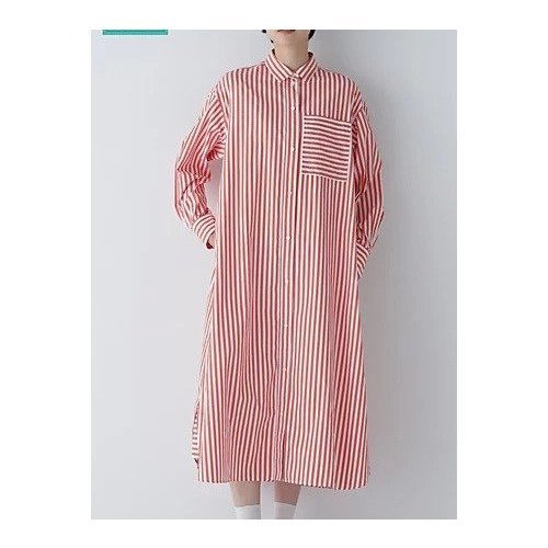 【ヒューマンウーマン/HUMAN WOMAN】のブロードシャツワンピース インテリア・キッズ・メンズ・レディースファッション・服の通販 founy(ファニー) https://founy.com/ ファッション Fashion レディースファッション Fashion for Women ワンピース Dresses シャツワンピース / 1枚で着映えコーデ Shirt Dresses おすすめ Recommended / Our Picks オレンジ Orange スタンダード Standard, Basic ストライプ Stripe, Striped Pattern ブロード Broadcloth, Fine Cotton ベーシック Basic, Essential ロング Long, Long-Length 無地 Plain, Solid Color |ID: prp329100003578989 ipo3291000000034920630