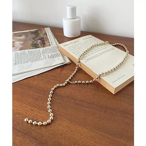 【マージュール/marjour】のBALL CHAIN NECKLACE 人気、トレンドファッション・服の通販 founy(ファニー) 　ファッション　Fashion　レディースファッション　WOMEN　ジュエリー　Jewelry　ネックレス　Necklaces　おすすめ　Recommend　チェーン　Chain　トレンド　Trend　ネックレス　Necklace　 other-1|ID: prp329100003588617 ipo3291000000023634157