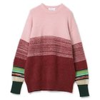 【トーガ/TOGA】のBorder knit pullover pink|ID: prp329100003590554 ipo3291000000026195224