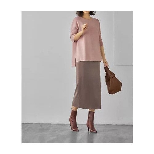【スタイルデリ/STYLE DELI】のソフトタッチ 8分袖ドルマンニットトップス 人気、トレンドファッション・服の通販 founy(ファニー) 　ファッション　Fashion　レディースファッション　Fashion for Women　トップス・カットソー　Cut & Sew Tops　ニット　Knit Tops & Sweaters　イエロー　Yellow　エアリー　Airy Texture　オレンジ　Orange　今季　This Season, Current Season　定番　Standard, Basic Item　時計　Watch, Wristwatch　バランス　Balance, Style Balance　バングル　Bangle, Bracelet　フォルム　Silhouette, Form　ブレスレット　Bracelet, Wristband　ベーシック　Basic, Essential　ポケット　Pocket, Pocket Detail　A/W・秋冬　Autumn/Winter　other-2|ID: prp329100003590560 ipo3291000000031304316