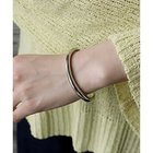 【コレカラ/collecala】のカーブラインメタルバングル シルバー|ID: prp329100003594977 ipo3291000000028744252