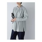 【ヒューマンウーマン/HUMAN WOMAN】のボリュームブラウス 人気、トレンドファッション・服の通販 founy(ファニー) ファッション Fashion レディースファッション Fashion for Women トップス・カットソー Cut & Sew Tops シャツ・ブラウス・オフィスカジュアル Elegant Blouses & Button-Ups おすすめ Recommended / Our Picks インナー Innerwear スタンダード Standard, Basic スタンド Stand Collar, Upright Stand スリット Slit, Slit Detail タイプライター Typewriter Fabric, Crisp Cotton タートル Turtleneck, Turtle Collar ボトム Bottoms, Lower Wear リボン Ribbon, Bow ワイド Wide, Wide Fit thumbnail セージ|ID: prp329100003595140 ipo3291000000034922415