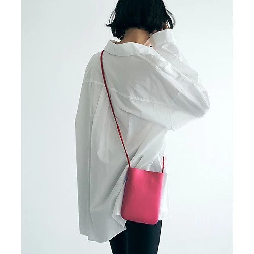 【マージュール/marjour】のPINK SACOCHE インテリア・キッズ・メンズ・レディースファッション・服の通販 founy(ファニー) 　ファッション　Fashion　レディースファッション　WOMEN　コンパクト　Compact　ショルダー　Shoulder　スマホ　Smartphone　財布　Wallet　フェイクレザー　Faux Leather　プレーン　Plane　ポケット　Pocket　リップ　Lip　旅行　Travel　PINK|ID: prp329100003599085 ipo3291000000023683719