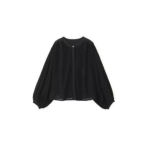 【ヒューマンウーマン/HUMAN WOMAN】のボリュームスリーブカットワークブラウス 人気、トレンドファッション・服の通販 founy(ファニー) 　ファッション　Fashion　レディースファッション　WOMEN　トップス・カットソー　Tops/Tshirt　シャツ/ブラウス　Shirts/Blouses　ボリュームスリーブ / フリル袖　Volume Sleeve　おすすめ　Recommend　インド　India　ギャザー　Gather　コンパクト　Compact　シンプル　Simple　スタンダード　Standard　ファブリック　Fabric　ワーク　Work　秋　Autumn/Fall　other-2|ID: prp329100003604006 ipo3291000000031304026