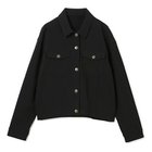 【エムセブンデイズ/M7days】の【コラボ】ツイル裏起毛Gジャン風ジャケット 人気、トレンドファッション・服の通販 founy(ファニー) ファッション Fashion レディースファッション Fashion for Women アウター Coat / Outerwear Collection レディースジャケット・軽アウター Jackets なめらか Smooth, Silky Texture コラボ Collaboration, Collab ジャケット Jacket, Outerwear ツイル Twist, Twisted Detail バランス Balance, Style Balance 洗える Machine Washable thumbnail ブラック|ID: prp329100003611723 ipo3291000000034942757