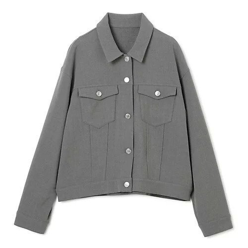 【エムセブンデイズ/M7days】の【コラボ】ツイル裏起毛Gジャン風ジャケット インテリア・キッズ・メンズ・レディースファッション・服の通販 founy(ファニー) 　ファッション　Fashion　レディースファッション　Fashion for Women　アウター　Coat / Outerwear Collection　レディースジャケット・軽アウター　Jackets　なめらか　Smooth, Silky Texture　コラボ　Collaboration, Collab　ジャケット　Jacket, Outerwear　ツイル　Twist, Twisted Detail　バランス　Balance, Style Balance　洗える　Machine Washable　グレー|ID: prp329100003611723 ipo3291000000034942758