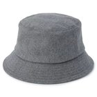 【キジマ タカユキ/KIJIMA TAKAYUKI】のMELTON BUCKET HAT 人気、トレンドファッション・服の通販 founy(ファニー) ファッション Fashion レディースファッション WOMEN 帽子 Hats 2023年 2023 2023-2024秋冬・A/W Aw/Autumn/Winter//Fw/Fall-Winter/2023-2024 シンプル Simple フェルト Felt ブローチ Brooch メルトン Melton ロング Long 人気 Popularity thumbnail GRAY|ID: prp329100003621788 ipo3291000000031717592