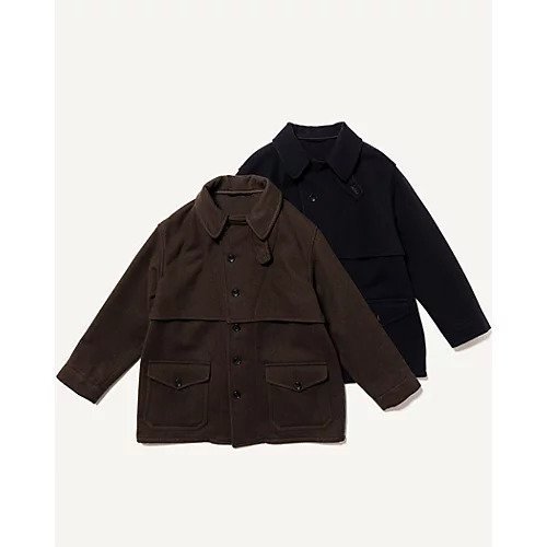 【アプレッセ/A.PRESSE / MEN】のU.S.ARMY Mackinaw Coat インテリア・キッズ・メンズ・レディースファッション・服の通販 founy(ファニー) https://founy.com/ ファッション Fashion メンズファッション MEN アウター Coats Outerwear/Men ショルダー Shoulder ジャケット Jacket ブランケット Blanket ミリタリー Military メルトン Melton |ID: prp329100003628441 ipo3291000000029583309