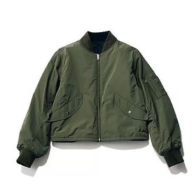 【トゥエルブクローゼット/12closet】 リバーシブル中綿フライトジャケット人気、トレンドファッション・服の通販 founy(ファニー) ファッション Fashion レディースファッション WOMEN アウター Coat Outerwear ジャケット Jackets 11月号 November Issue シンプル Simple ジャケット Jacket ブルゾン Blouson リバーシブル Reversible 春 Spring |ID:prp329100003628580