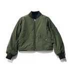 【トゥエルブクローゼット/12closet】のリバーシブル中綿フライトジャケット 人気、トレンドファッション・服の通販 founy(ファニー) ファッション Fashion レディースファッション WOMEN アウター Coat Outerwear ジャケット Jackets 11月号 November Issue シンプル Simple ジャケット Jacket ブルゾン Blouson リバーシブル Reversible 春 Spring thumbnail カーキ&#215;ブラック|ID: prp329100003628580 ipo3291000000030971823