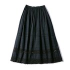 【トゥエルブクローゼット/12closet】の【洗える】コットンレーススカート 人気、トレンドファッション・服の通販 founy(ファニー) ファッション Fashion レディースファッション WOMEN スカート Skirt インド India ギャザー Gather フレア Flare レース Race 夏 Summer 春 Spring S/S・春夏 Ss・Spring/Summer 洗える Washable thumbnail ブラック|ID: prp329100003628789 ipo3291000000030965397