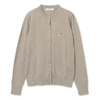 【メゾン キツネ/MAISON KITSUNE】のFOX HEAD PATCH ADJUSTED R-NECK CARDIGAN 人気、トレンドファッション・服の通販 founy(ファニー) ファッション Fashion レディースファッション WOMEN トップス・カットソー Tops/Tshirt カーディガン Cardigans 2023年 2023 2023-2024秋冬・A/W Aw/Autumn/Winter//Fw/Fall-Winter/2023-2024 シンプル Simple バランス Balance パッチ Patch フォックス Fox メランジ Melange |ID:prp329100003635600