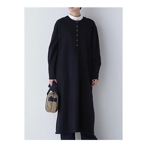 【ヒューマンウーマン/HUMAN WOMAN】のウォッシャブルミルドジャージワンピース 人気、トレンドファッション・服の通販 founy(ファニー) 　ファッション　Fashion　レディースファッション　Fashion for Women　ワンピース　Dresses　おすすめ　Recommended / Our Picks　スタンダード　Standard, Basic　スニーカー　Sneakers, Trainers　スリット　Slit, Slit Detail　ドット　Polka Dot, Dot Pattern　フロント　Front, Front Design　ボックス　Boxy, Box Shape　 other-1|ID: prp329100003641336 ipo3291000000034922400