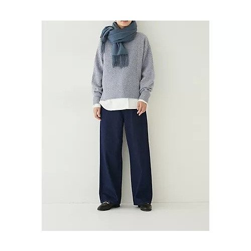 【ヒューマンウーマン/HUMAN WOMAN】のセミワイドデニム 人気、トレンドファッション・服の通販 founy(ファニー) 　ファッション　Fashion　レディースファッション　WOMEN　おすすめ　Recommend　ビッグ　Big　フィット　Fit　定番　Standard　other-3|ID: prp329100003654202 ipo3291000000031258043
