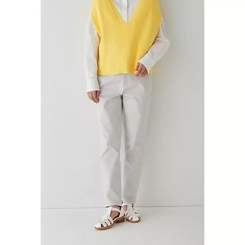 【ヒューマンウーマン/HUMAN WOMAN】のピケストレッチパンツ インテリア・キッズ・メンズ・レディースファッション・服の通販 founy(ファニー) 　ファッション　Fashion　レディースファッション　WOMEN　パンツ　Pants　おすすめ　Recommend　スタンダード　Standard　ストレッチ　Stretch　バランス　Balance　ベーシック　Basic　ポケット　Pocket　ロング　Long　人気　Popularity　定番　Standard　グレージュ|ID: prp329100003654273 ipo3291000000030966632