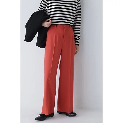 【ヒューマンウーマン/HUMAN WOMAN】のセンタープレスセミワイドパンツ インテリア・キッズ・メンズ・レディースファッション・服の通販 founy(ファニー) https://founy.com/ ファッション Fashion レディースファッション WOMEN パンツ Pants おすすめ Recommend スタイリッシュ Stylish スタンダード Standard ストレッチ Stretch ストレート Straight センター Center ワイド Wide エレガント 上品 Elegant |ID: prp329100003656442 ipo3291000000030966563