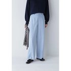 【ヒューマンウーマン/HUMAN WOMAN】のセンタープレスセミワイドパンツ Lブルー|ID: prp329100003656442 ipo3291000000030966566