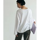 【マージュール/marjour】のCOTTON MODAL TEE OFFWHITE|ID: prp329100003657949 ipo3291000000024038772