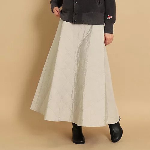 【デッサン/Dessin】の【セットアップ】キルトフレアースカート インテリア・キッズ・メンズ・レディースファッション・服の通販 founy(ファニー) 　ファッション　Fashion　レディースファッション　WOMEN　セットアップ　Setup　スカート　Skirt　キルト　Quilt　スウェット　Sweat　セットアップ　Set Up　ブルゾン　Blouson　ポケット　Pocket　防寒　Cold Protection　ライトグレー|ID: prp329100003661656 ipo3291000000025864467