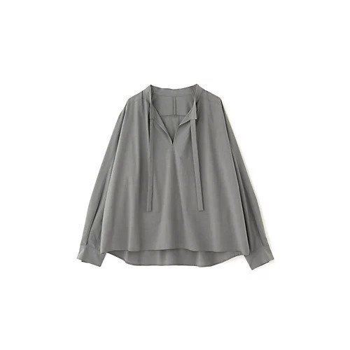 【ヒューマンウーマン/HUMAN WOMAN】のTRタイプライターブラウス 人気、トレンドファッション・服の通販 founy(ファニー) 　ファッション　Fashion　レディースファッション　Fashion for Women　トップス・カットソー　Cut & Sew Tops　シャツ・ブラウス・オフィスカジュアル　Elegant Blouses & Button-Ups　おすすめ　Recommended / Our Picks　インナー　Innerwear　スキッパー　Skipper, Open Collar　スタンダード　Standard, Basic　ストレッチ　Stretch, Stretchy Fabric　タイプライター　Typewriter Fabric, Crisp Cotton　リボン　Ribbon, Bow　other-2|ID: prp329100003667933 ipo3291000000031304030