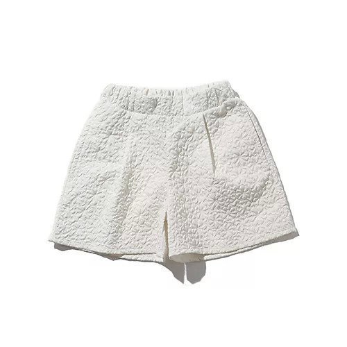 【シューラルー/SHOO LA RUE / KIDS】の【110-140cm/プチセレ】エンボスショートパンツ インテリア・キッズ・メンズ・レディースファッション・服の通販 founy(ファニー) 　ファッション　Fashion　キッズファッション　KIDS　ボトムス　Bottoms/Kids　オケージョン　Occasion　ショート　Short　セットアップ　Set Up　セレモニー　Ceremony　ポケット　Pocket　アイボリー|ID: prp329100003671008 ipo3291000000029590554