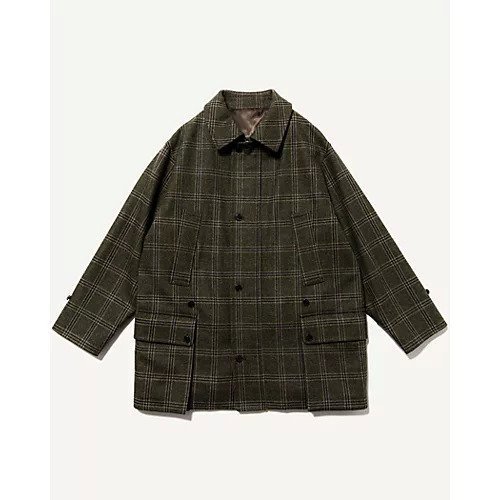 【アプレッセ/A.PRESSE / MEN】のHunting Half Coat 人気、トレンドファッション・服の通販 founy(ファニー) 　ファッション　Fashion　メンズファッション　Men's Style Online　アウター　Coats Outerwear/Men　クラシック　Classic　コレクション　Collection　ツイード　Tweed　パッチ　Patch　other-2|ID: prp329100003675490 ipo3291000000031279935