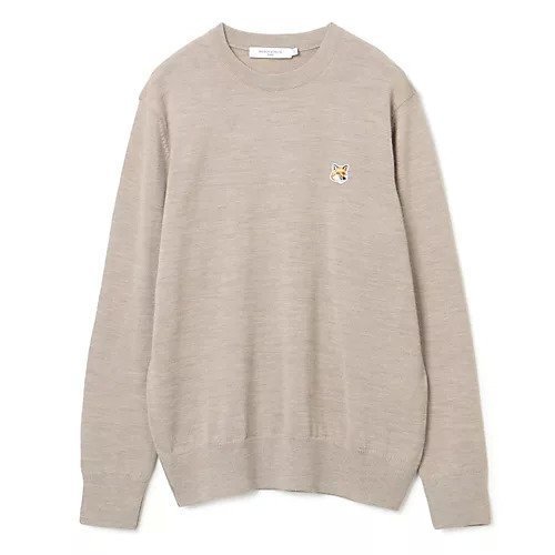 【メゾン キツネ/MAISON KITSUNE】のFOX HEAD PATCH REGULAR R-NECK JUMPER インテリア・キッズ・メンズ・レディースファッション・服の通販 founy(ファニー) https://founy.com/ ファッション Fashion レディースファッション WOMEN 2023年 2023 2023-2024秋冬・A/W Aw/Autumn/Winter//Fw/Fall-Winter/2023-2024 シンプル Simple パッチ Patch フォックス Fox リラックス Relax |ID: prp329100003685370 ipo3291000000027523672