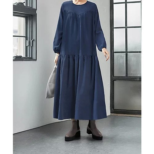 【スタイルデリ/STYLE DELI】のピーチツイルギャザーワンピース インテリア・キッズ・メンズ・レディースファッション・服の通販 founy(ファニー) https://founy.com/ ファッション Fashion レディースファッション Fashion for Women ワンピース Dresses インナー Innerwear ギャザー Gathered, Ruffled コーデュロイ Corduroy, Cord Fabric 切替 Switching, Contrast Panel サテン Satin, Glossy Fabric タートル Turtleneck, Turtle Collar ピーチ Peach, Soft Touch フォルム Silhouette, Form ブルゾン Blouson, Bomber Jacket ポケット Pocket, Pocket Detail 防寒 Cold Protection, Winter-Ready リラックス Relax, Relaxed Fit ロング Long, Long-Length 冬 Winter / This Winter A/W・秋冬 Autumn/Winter |ID: prp329100003692679 ipo3291000000034281551
