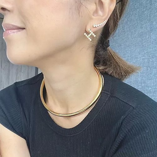 【ラ スール/La Soeur】のトパーズイニシャルピアス(片耳) 人気、トレンドファッション・服の通販 founy(ファニー) 　ファッション　Fashion　レディースファッション　Fashion for Women　タートルネック　Turtleneck, High Neck　モチーフ　Motif, Design Theme　片耳　One-Ear, Single Earring　other-3|ID: prp329100003695620 ipo3291000000031672067