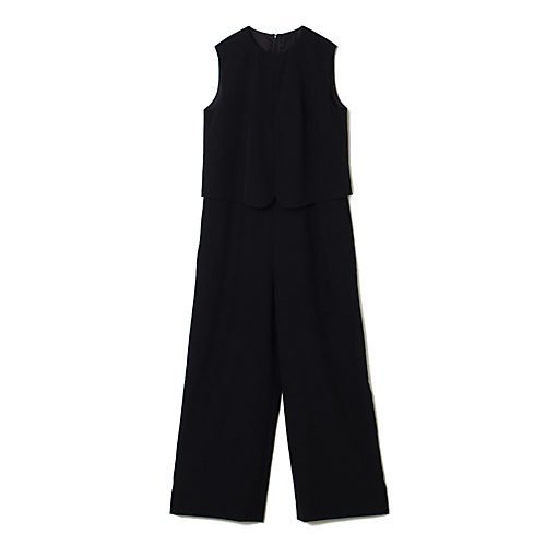 【エクラ/eclat】のウール素材ジャンプスーツ インテリア・キッズ・メンズ・レディースファッション・服の通販 founy(ファニー) https://founy.com/ ファッション Fashion レディースファッション Fashion for Women ワンピース Dresses コンパクト Compact, Small Size スーツ Suit, Formalwear ノースリーブ Sleeveless, No-Sleeve ワイド Wide, Wide Fit 別注 Limited Edition, Custom Order |ID: prp329100003695686 ipo3291000000035203119