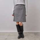 【アンタイトル/UNTITLED】の【日本製/セットアップ可能】バルキーヘリンボン 台形スカート 人気、トレンドファッション・服の通販 founy(ファニー) ファッション Fashion レディースファッション WOMEN セットアップ Setup スカート Skirt スカート Skirt 台形スカート Trapezoid Skirt A/W・秋冬 Aw・Autumn/Winter・Fw・Fall-Winter おすすめ Recommend コンパクト Compact シンプル Simple セットアップ Set Up タイツ Tights ヘリンボーン Herringbone ポケット Pocket 台形 Trapezoid 日本製 Made In Japan thumbnail グレー|ID: prp329100003695742 ipo3291000000025892917