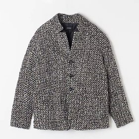 【シンメ/SINME】の【別注】パデットジャケット 人気、トレンドファッション・服の通販 founy(ファニー) ファッション Fashion レディースファッション WOMEN アウター Coat Outerwear ジャケット Jackets インナー Inner シンプル Simple ジャケット Jacket ツィード Tweed ツイード Tweed ベーシック Basic 別注 Special Order |ID:prp329100003697065