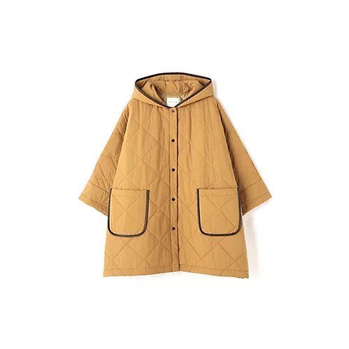【ヒューマンウーマン/HUMAN WOMAN】のナイロンタフタポンチョ 人気、トレンドファッション・服の通販 founy(ファニー) 　ファッション　Fashion　レディースファッション　WOMEN　アウター　Coat Outerwear　ポンチョ　Ponchos　おすすめ　Recommend　スタンダード　Standard　パイピング　Piping　フェイクレザー　Faux Leather　フロント　Front　ポケット　Pocket　ポンチョ　Poncho　エレガント 上品　Elegant　軽量　Lightweight　other-2|ID: prp329100003699336 ipo3291000000031303916