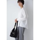 【ヒューマンウーマン/HUMAN WOMAN】のタイプライタークロスブラウス 人気、トレンドファッション・服の通販 founy(ファニー) ファッション Fashion レディースファッション Fashion for Women トップス・カットソー Cut & Sew Tops シャツ・ブラウス・オフィスカジュアル Elegant Blouses & Button-Ups おすすめ Recommended / Our Picks スタンダード Standard, Basic パターン Pattern, Design Print ベスト Vest, Waistcoat ロング Long, Long-Length thumbnail ホワイト|ID: prp329100003699454 ipo3291000000034922403