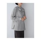 【ヒューマンウーマン/HUMAN WOMAN】のストライプボウタイブラウス 人気、トレンドファッション・服の通販 founy(ファニー) ファッション Fashion レディースファッション Fashion for Women トップス・カットソー Cut & Sew Tops シャツ・ブラウス・オフィスカジュアル Elegant Blouses & Button-Ups おすすめ Recommended / Our Picks インナー Innerwear スカーフ Scarf, Neckwear スタンダード Standard, Basic スタンド Stand Collar, Upright Stand ストライプ Stripe, Striped Pattern ドレス Dress, One-Piece ドレープ Drape, Draping Fabric thumbnail グレーストライプ|ID: prp329100003699458 ipo3291000000034922406