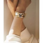 【マージュール/marjour】のBUMPY TRIMMING BANGLE GOLD|ID: prp329100003703184 ipo3291000000027912734