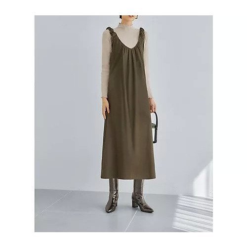 【スタイルデリ/STYLE DELI】の肩シャーリングレザー調ジャンパースカート インテリア・キッズ・メンズ・レディースファッション・服の通販 founy(ファニー) https://founy.com/ ファッション Fashion レディースファッション WOMEN スカート Skirt インナー Inner ギャザー Gather 切替 Switching シャーリング Shirring シンプル Simple スニーカー Sneakers バランス Balance フェイクレザー Faux Leather ブルゾン Blouson ミドル Middle ロング Long |ID: prp329100003707335 ipo3291000000030968328