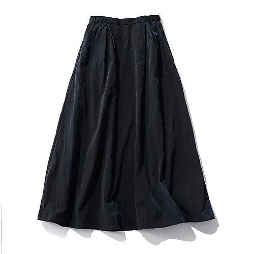 【エムセブンデイズ/M7days】の艶タフタフレアスカート インテリア・キッズ・メンズ・レディースファッション・服の通販 founy(ファニー) 　ファッション　Fashion　レディースファッション　Fashion for Women　スカート　Skirts　Aライン・フレアスカート　A-Line & Flared Skirts　おすすめ　Recommended / Our Picks　イタリア　Italy　シンプル　Simple, Minimal　セットアップ　Set-Up, Coordinated Outfit　タフタ　Taffeta, Structured Fabric　フィット　Fit, Slim Fit　フレア　Flare, Flared　ロング　Long, Long-Length　ネイビー|ID: prp329100003718598 ipo3291000000034955482