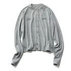 【エムセブンデイズ/M7days】のラメフェイクポケット付きカーディガン グレー|ID: prp329100003718602 ipo3291000000036258843