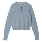 【エムセブンデイズ/M7days】のラメフェイクポケット付きカーディガン ブルー|ID: prp329100003718602 ipo3291000000036258844
