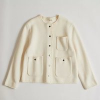 【シンゾーン/Shinzone】のKNIT JACKET 人気、トレンドファッション・服の通販 founy(ファニー) ファッション Fashion レディースファッション WOMEN アウター Coat Outerwear ジャケット Jackets トップス・カットソー Tops/Tshirt ニット Knit Tops かぎ針 Crochet オケージョン Occasion カーディガン Cardigan ジャケット Jacket デニム Denim ドット Dot ブレード Blade ミラノリブ Milan Ribs 手編み Hand Knitting 無地 Plain Color |ID:prp329100003722439