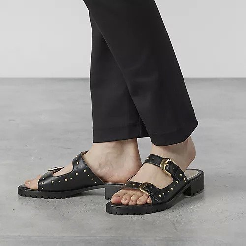 【ネブローニ/NEBULONI E】のスタッズ付きフラットサンダル インテリア・キッズ・メンズ・レディースファッション・服の通販 founy(ファニー) https://founy.com/ ファッション Fashion レディースファッション WOMEN サンダル Sandals スタッズ Studs フラット Flat エレガント 上品 Elegant |ID: prp329100003722529 ipo3291000000030970197