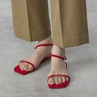 【ネブローニ/NEBULONI E】のストラップフラットサンダル 人気、トレンドファッション・服の通販 founy(ファニー) ファッション Fashion レディースファッション Ladies' Fashion Online サンダル Sandals フラット Flat ラップ Wrap thumbnail レッド|ID: prp329100003722530 ipo3291000000032618862