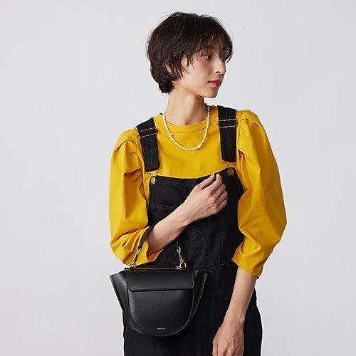 【ワンドラー/WANDLER】のHortensia Bag Mini インテリア・キッズ・メンズ・レディースファッション・服の通販 founy(ファニー) 　ファッション　Fashion　レディースファッション　WOMEN　フォルム　Form　人気　Popularity　Black|ID: prp329100003722552 ipo3291000000026627188