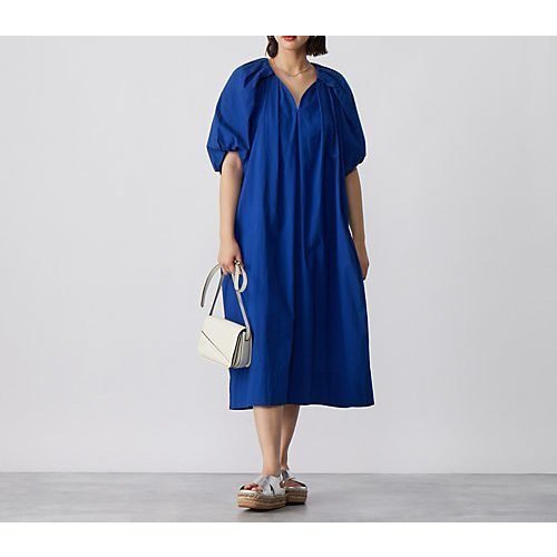 【サヤカ デイヴィス/SAYAKA DAVIS】のTucked Cocoon Dress インテリア・キッズ・メンズ・レディースファッション・服の通販 founy(ファニー) https://founy.com/ ファッション Fashion レディースファッション WOMEN ワンピース Dress ドレス Party Dresses スリーブ Sleeve ドレス Dress バルーン Balloon |ID: prp329100003722621 ipo3291000000027524253